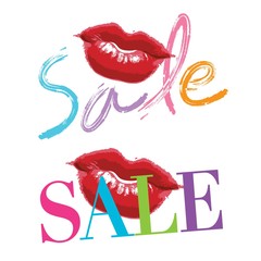 Lipstick kiss, sale