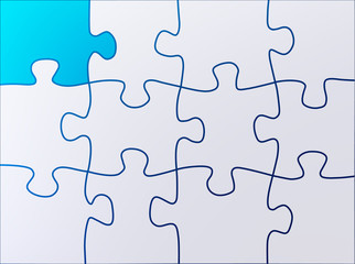 Puzzle abstract