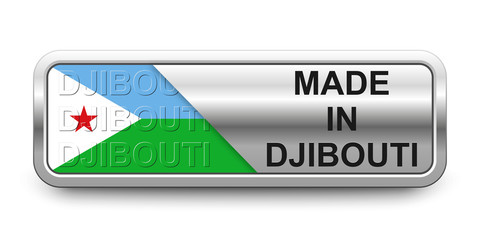 Made in Djibouti Button