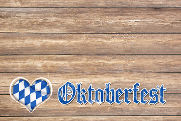 Fototapeta premium Oktoberfest / Hintergrund