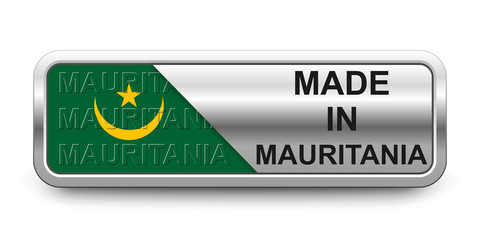 Made in Mauritania Button