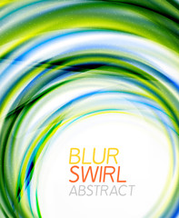 Business color swirl, minimal design template