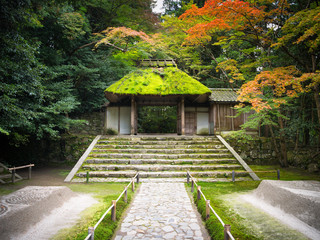 Naklejka premium Honen-in Tempel in Kyoto