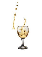 Gold wine