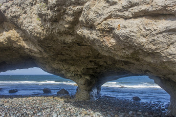 The Arches rock formation, Gulf of St. Lawrence, Newfoundland