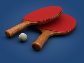 Ping pong racket