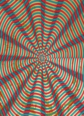 Abstract decorative centered background