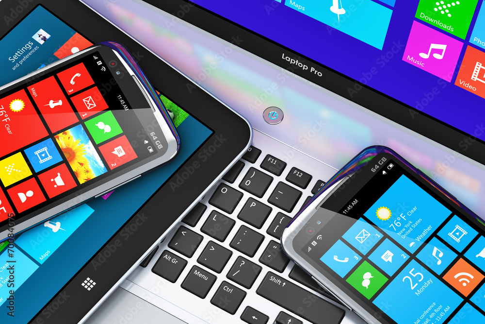 Aufkleber mobile devices with touchscreen interface