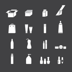 Packaging icons