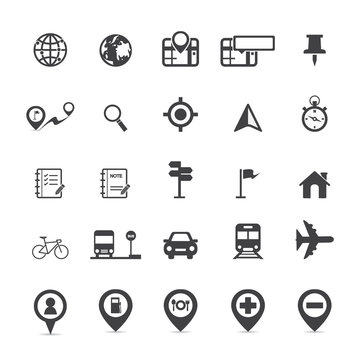 Map Icons and Location Icons