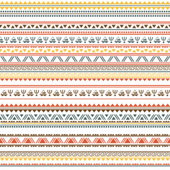 Tribal ethnic seamless pattern