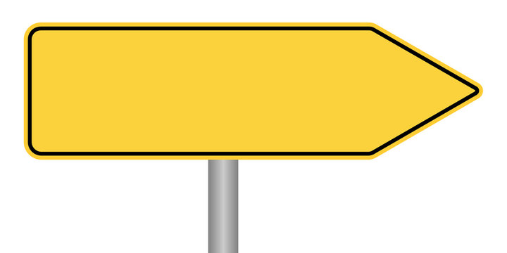 Schild Pfeil