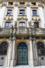 Obraz premium University of Wroclaw, Main Building with Aula Leopoldina