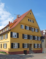 Fototapeta na wymiar Bauwerk in Bopfingen
