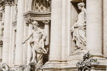 Trevi fountain, Rome, Italy