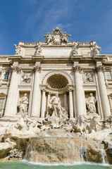 Trevi fountain, Rome, Italy