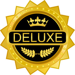 Deluxe Gold Badge