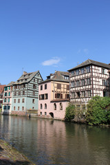 Petite France à Strasbourg (Alsace , France)