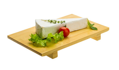 Brie cheese with thyme