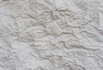 texture of wrinkled white paper