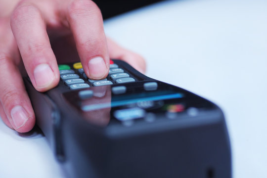 Payment terminal.