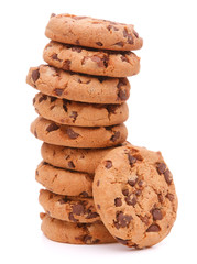 Chocolate homemade pastry cookies