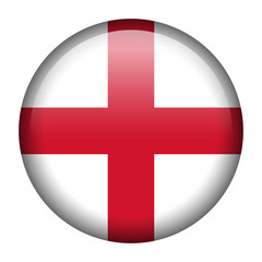 Fototapeta premium England flag button