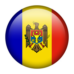 Moldova flag button