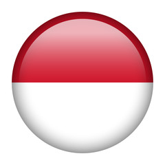 Indonesia flag button