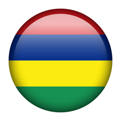 Mauritius flag button