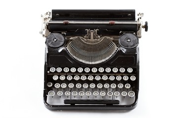 old amazing typewriter