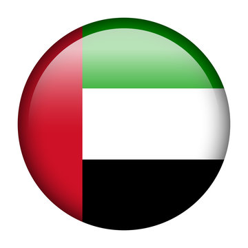 United Arab Emirates flag button