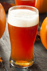 Frothy Orange Pumpkin Ale