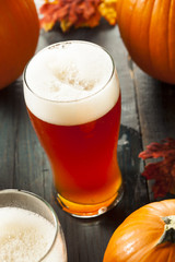Frothy Orange Pumpkin Ale