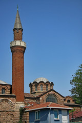 Fototapeta na wymiar Istanbul church and mosque