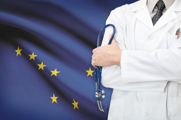 Concept of US national healthcare system - state of Alaska