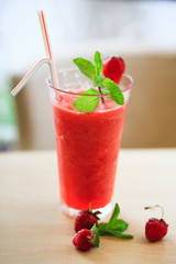 Strawberry cocktail