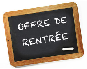 Obraz premium Offre de rentrée