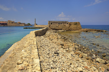Fototapeta na wymiar Grecja, Kreta, Chania, stary port