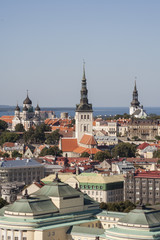 Naklejka na ściany i meble Tallinn City