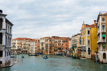 Venice view on a bright summer day