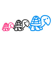 Niedliche süße kleine baby Schildkröten