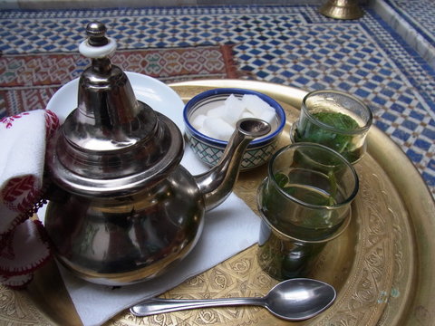 モロッコ　お茶
