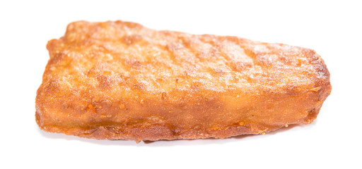 Fried Fish isolated on white