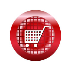 Icon of shopping cart for web and mobile applications