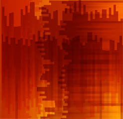 Orange grunge background vector