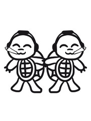 2 Kiffen Party Musik DJ Rauchen Schildkröten