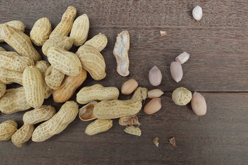 nuts  group of peanuts