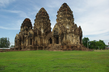 Phra Prang Sam yod at Lopburi , Thailand