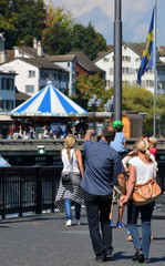 Naklejka premium rue...zürich